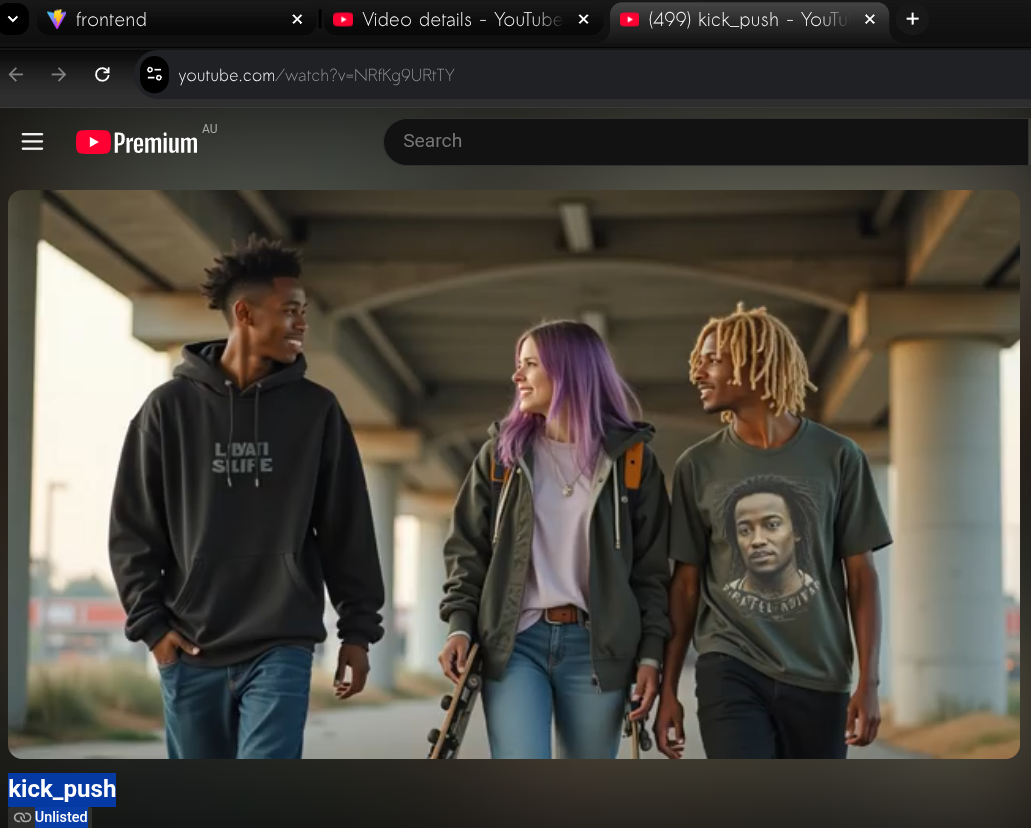 Muage music-driven media output